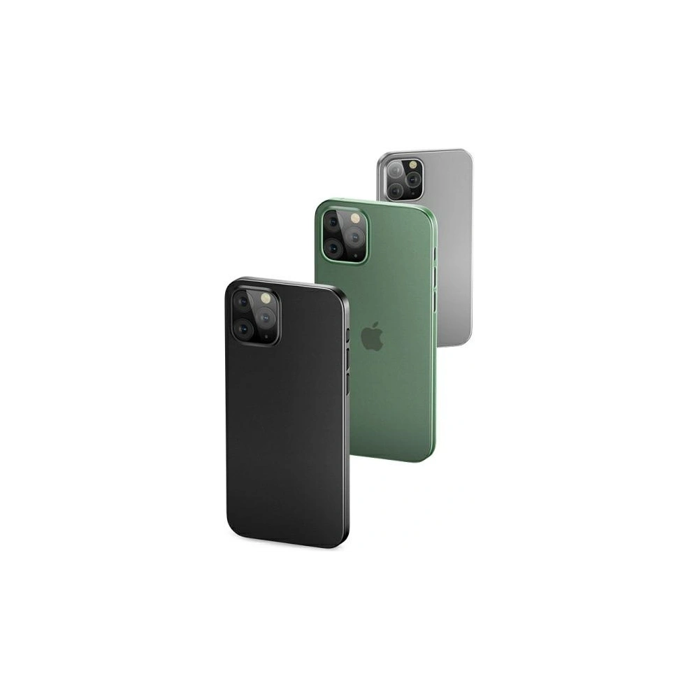 Etui USAMS Gentle Apple iPhone 12/12 Pro zielony/transparent green (US-BH609)