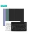 Etui USAMS Winro Keyboard Apple iPad Pro 11 2018/2020/2021/2022 (1, 2, 3, 4 gen) etui violet - tastatură albă/purple cover-white (US-BH645)