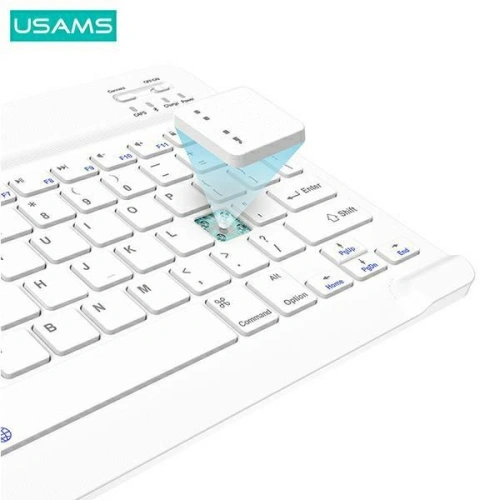 Kup Etui USAMS Winro Keyboard Apple iPad Pro 11 2018/2020/2021/2022 (1, 2, 3, 4 gen) zelené etui-bílá klávesnice/green cover-white (US-BH645) - USA951 - {ean13} - Sklep Home Screen
