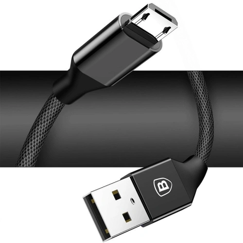 Kup Kabel Baseus Yiven USB-A/microUSB 1.5m 2A - černý - BSU4087 - {ean13} - Sklep Home Screen