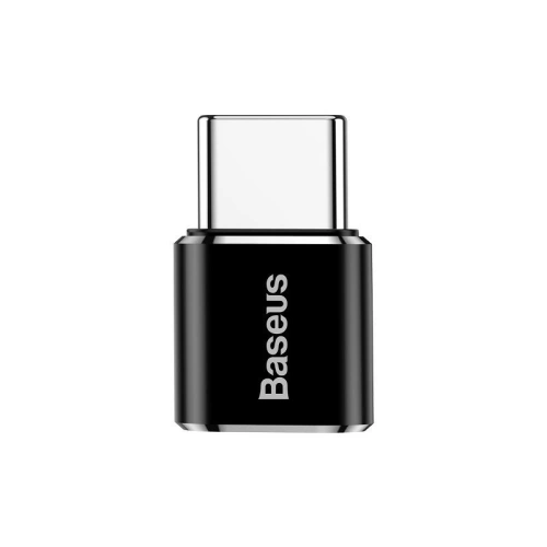 Buy Baseus microUSB/USB-C Adapter black - BSU4088 - {ean13} - Home Screen Store Europe