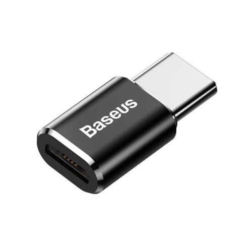 Kup Adapter Baseus microUSB/USB-C - fekete - BSU4088 - {ean13} - Sklep Home Screen