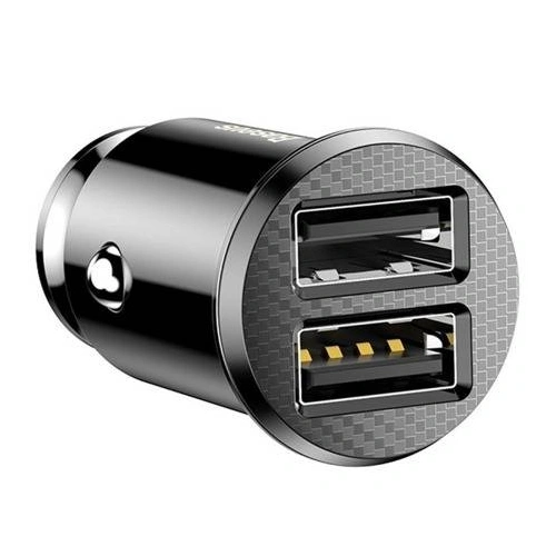 Kup Auto nabíječka Baseus Grain 2xUSB-A 5V 3.1A (černá) - BSU4089 - {ean13} - Sklep Home Screen