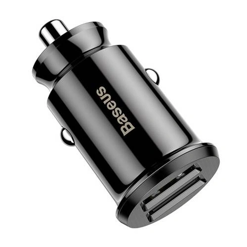 Kup Auto nabíječka Baseus Grain 2xUSB-A 5V 3.1A (černá) - BSU4089 - {ean13} - Sklep Home Screen