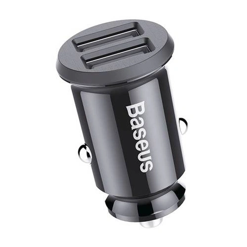 Kup Încărcător auto Baseus Grain 2xUSB-A 5V 3.1A (negru) - BSU4089 - {ean13} - Sklep Home Screen