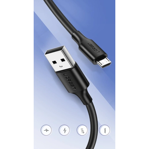 Kup Kabel UGREEN USB-A/microUSB 2A 1m černý - UGR1556 - {ean13} - Sklep Home Screen