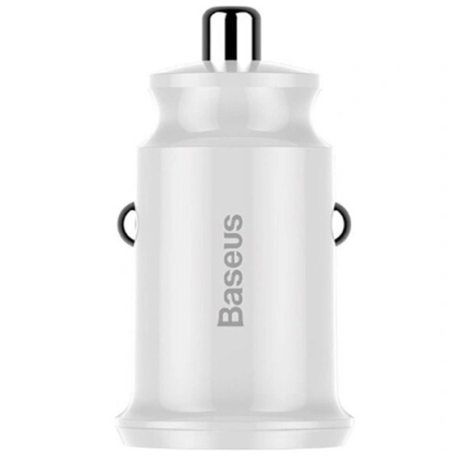 Kup Nabíječka do auta Baseus Grain 2xUSB-A 5V 3.1A (bílá) - BSU4090 - {ean13} - Sklep Home Screen