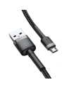 Kup Kábel Baseus Cafule USB-A/microUSB 2.4A 0.5m (szürke-fekete) - BSU4091 - {ean13} - Sklep Home Screen