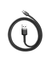 Kup Kábel Baseus Cafule USB-A/microUSB 2.4A 0.5m (szürke-fekete) - BSU4091 - {ean13} - Sklep Home Screen