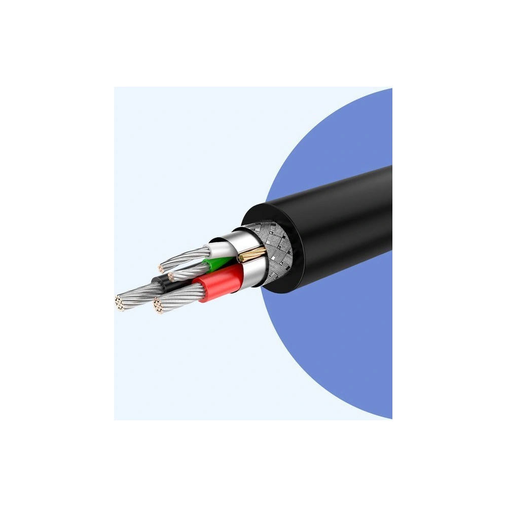 Kabel UGREEN USB-A/microUSB 2A 1m czarny