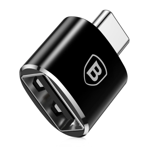 Kup Adaptér Baseus CATOTG-01 USB-A/USB-C OTG černý - BSU4095 - {ean13} - Sklep Home Screen