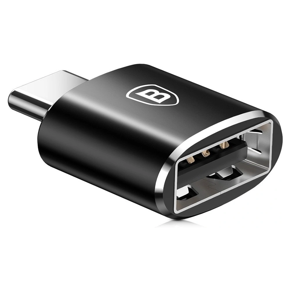 Adapter Baseus CATOTG-01 USB-A/USB-C OTG czarny