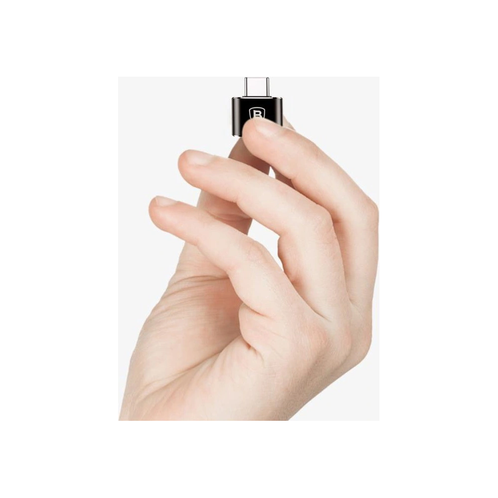 Adapter Baseus CATOTG-01 USB-A/USB-C OTG czarny