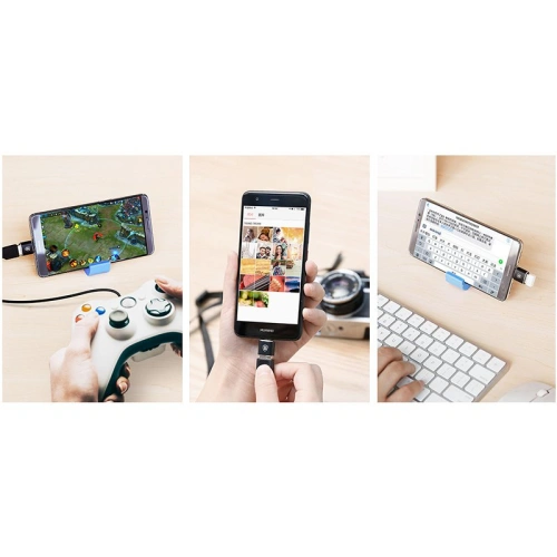 Kup Adapter Baseus CATOTG-01 USB-A/USB-C OTG fekete - BSU4095 - {ean13} - Sklep Home Screen