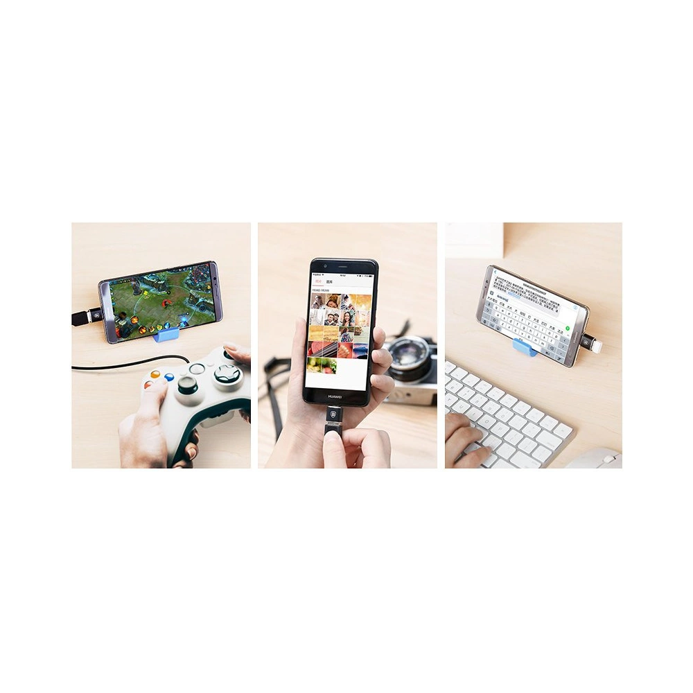 Adapter Baseus CATOTG-01 USB-A/USB-C OTG czarny