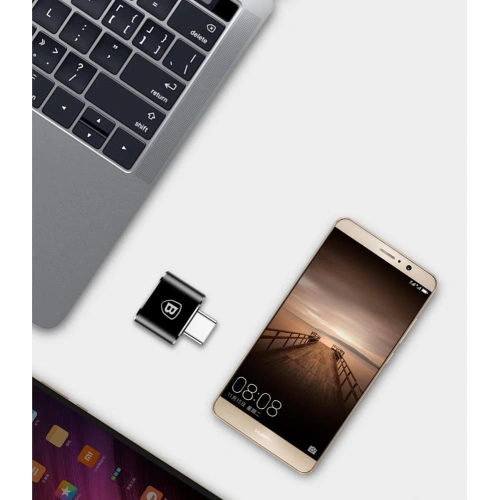 Kup Adapter Baseus CATOTG-01 USB-A/USB-C OTG fekete - BSU4095 - {ean13} - Sklep Home Screen