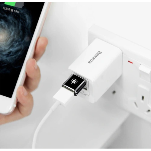 Kup Adapter Baseus CATOTG-01 USB-A/USB-C OTG fekete - BSU4095 - {ean13} - Sklep Home Screen