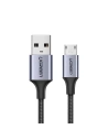 Cablu UGREEN USB-A/microUSB 2m gri