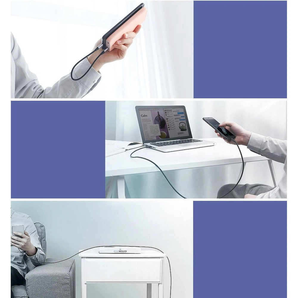 Kabel UGREEN USB-A/microUSB 2m szary