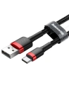 Kup Kábel Baseus Cafule USB-A/USB-C 3A 1m (piros-fekete) - BSU4103 - {ean13} - Sklep Home Screen