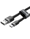 Kup Kabel Baseus Cafule USB-A/USB-C 3A 1m (šedo-černý) - BSU4104 - {ean13} - Sklep Home Screen