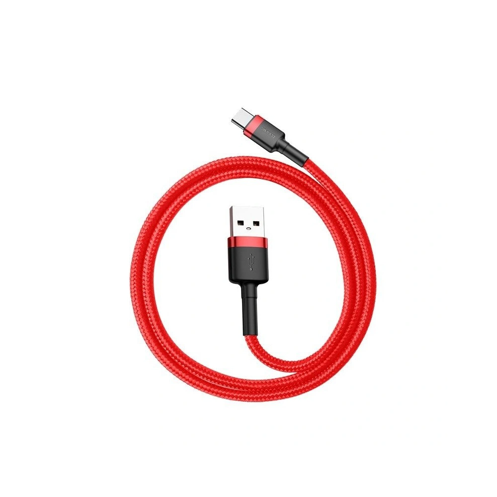 Kabel Baseus Cafule USB-A/USB-C 2A 2m (czerwony)