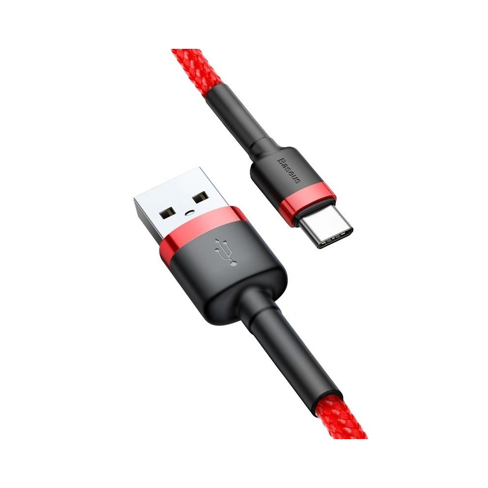 Kabel Baseus Cafule USB-A/USB-C 2A 2m (czerwony)
