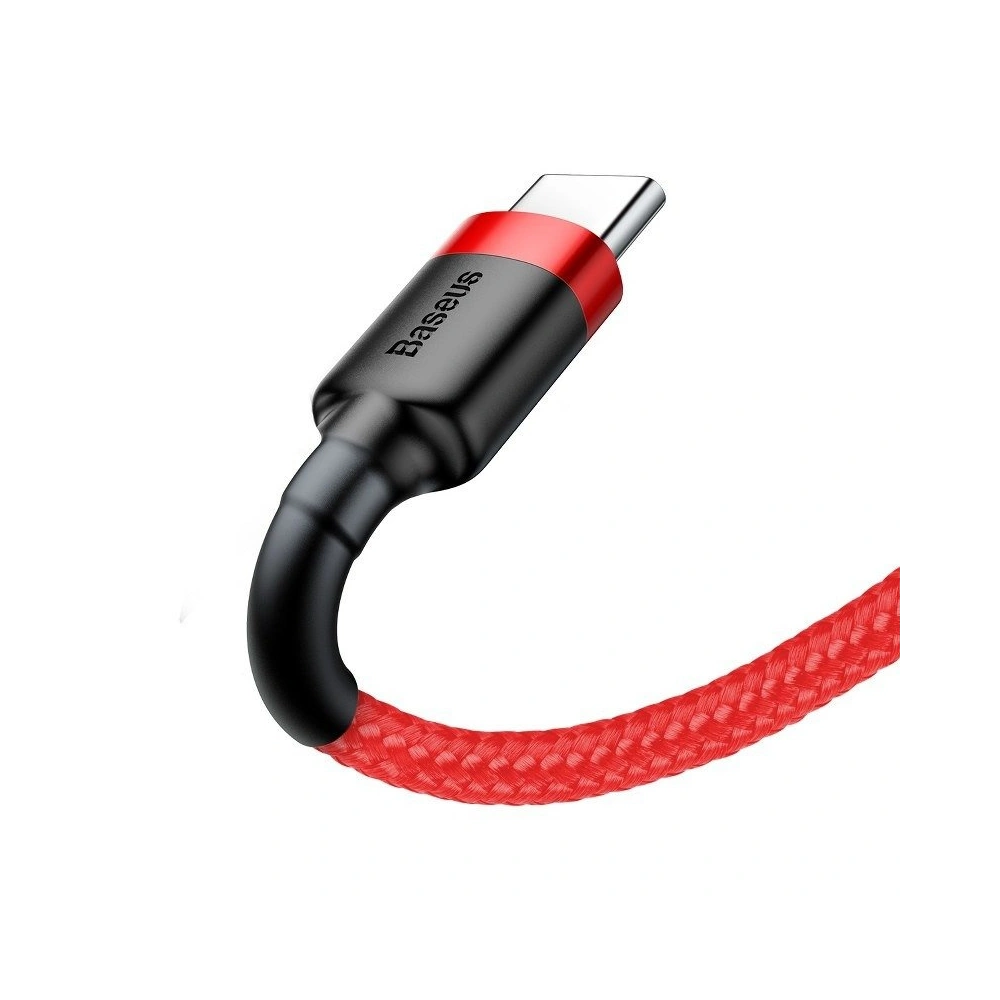 Kabel Baseus Cafule USB-A/USB-C 2A 2m (czerwony)