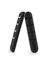 Organizer pentru cabluri UGREEN LP114 autocolant 4 sloturi negru [2 PACK]