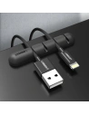 Kup Organizer pentru cabluri UGREEN LP114 autocolant 4 sloturi negru [2 PACK] - UGR1564 - {ean13} - Sklep Home Screen