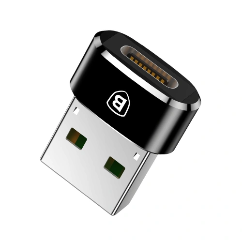 Kup Baseus Adapter USB-C/USB-A schwarz - BSU4106 - {ean13} - Sklep Home Screen