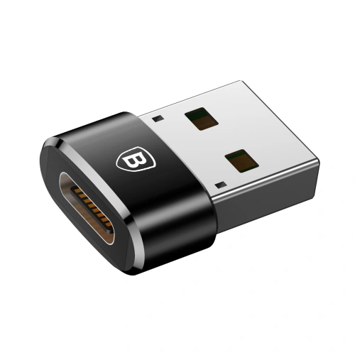 Kup Baseus Adapter USB-C/USB-A schwarz - BSU4106 - {ean13} - Sklep Home Screen