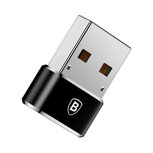 Kup Baseus Adapter USB-C/USB-A schwarz - BSU4106 - {ean13} - Sklep Home Screen