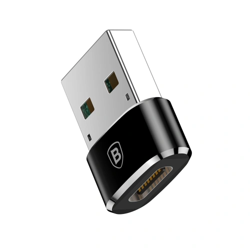 Kup Baseus Adapter USB-C/USB-A schwarz - BSU4106 - {ean13} - Sklep Home Screen