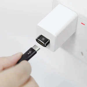 Kup Baseus Adapter USB-C/USB-A schwarz - BSU4106 - {ean13} - Sklep Home Screen