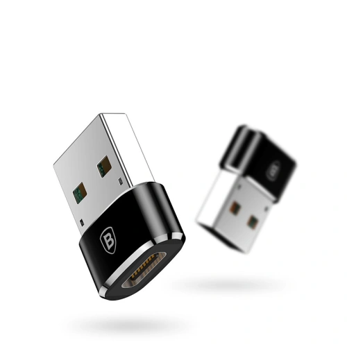 Kup Baseus Adapter USB-C/USB-A schwarz - BSU4106 - {ean13} - Sklep Home Screen