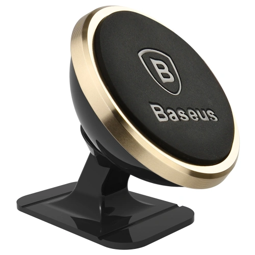 Buy Baseus 360-Degree Magnetic Car Mount Holder gold - BSU4107 - {ean13} - Home Screen Store Europe