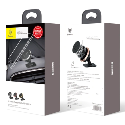 Kup Uchwyt auto magnetic Baseus 360-Degree auriu - BSU4107 - {ean13} - Sklep Home Screen