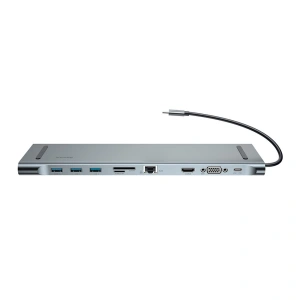 Adapter HUB Baseus Enjoyment 10w1 Apple MacBook stacja dokująca
