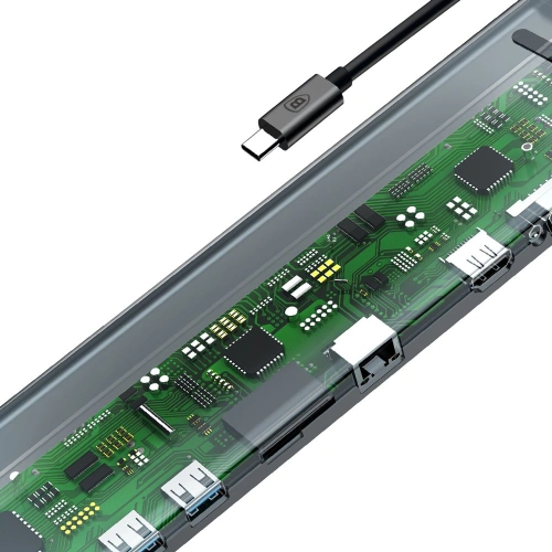 Kup Baseus Apple Adapter HUB Enjoyment 10in1 MacBook Docking-Station - BSU4108 - {ean13} - Sklep Home Screen