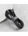 Kup Baseus Kabel Cafule USB-A/USB-C QC 3.0 2A 2M schwarz/grau - BSU268GRYBLK - {ean13} - Sklep Home Screen