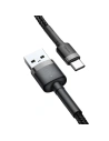 Kup Baseus Kabel Cafule USB-A/USB-C QC 3.0 2A 2M schwarz/grau - BSU268GRYBLK - {ean13} - Sklep Home Screen
