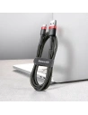 Kup Kábel Baseus Cafule USB-A/USB-C QC 3.0 2A 2M fekete-piros - BSU4111 - {ean13} - Sklep Home Screen