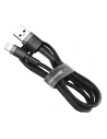 Kábel Baseus Cafule USB-A/Lightning QC 3.0 1.5A 2M fekete