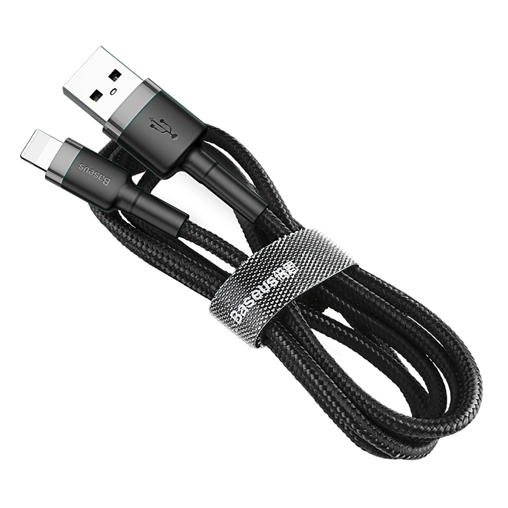 Kabel Baseus Cafule USB-A/Lightning QC 3.0 1.5A 2M czarny