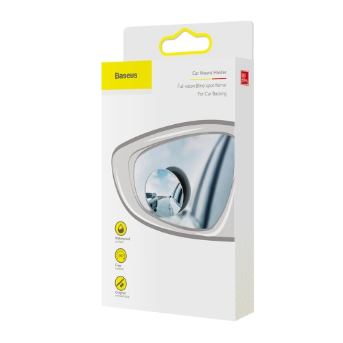 Buy Baseus Full-view Blind-spot Mirror black [2 PACK] - BSU4115 - {ean13} - Home Screen Store Europe