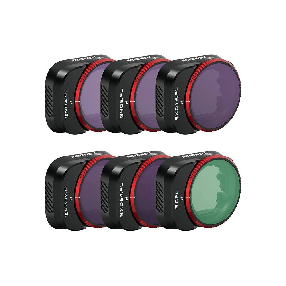 Zestaw 6 filtrów Freewell Bright Day do DJI Mini 3 Pro / Mini 3