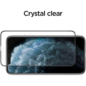 Kup Szkło hartowane Spigen GLAS.tR AlignMaster Apple iPhone 11 Pro Max Black - SPN878BLK - {ean13} - Sklep Home Screen