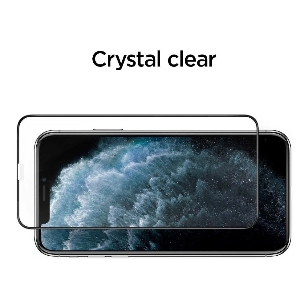 Szkło hartowane Spigen GLAS.tR AlignMaster Apple iPhone 11 Pro Max Black