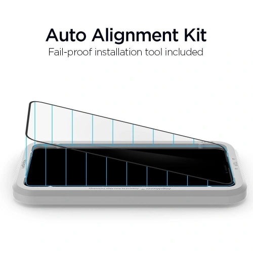 Kup Szkło hartowane Spigen GLAS.tR AlignMaster Apple iPhone 11 Pro Max Black - SPN878BLK - {ean13} - Sklep Home Screen